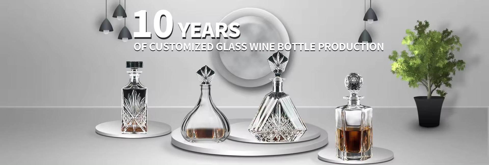 качество Стеклянная бутылка с водкой завод